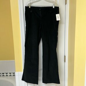 NWT The Limited wide leg low rise black pants